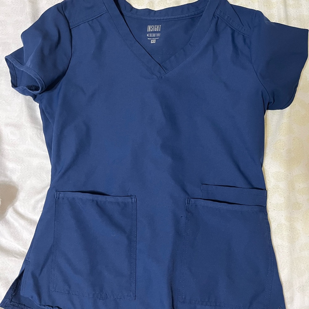 MED COUTURE scrub top and joggers